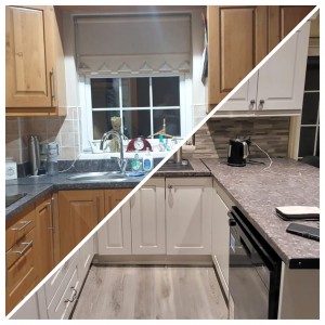 Leinster kitchen Respray